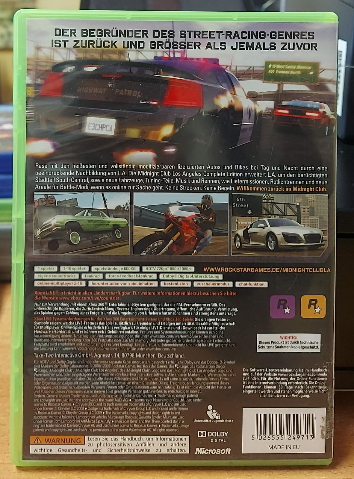 MIDNIGHT CLUB LOS ANGELES