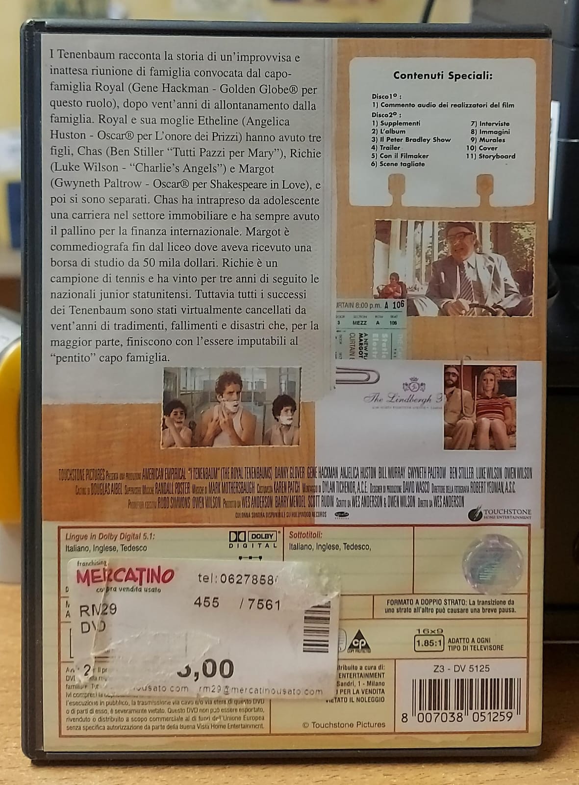 I TENENBAUM - COLLECTOR'S EDITION 2 DISCHI