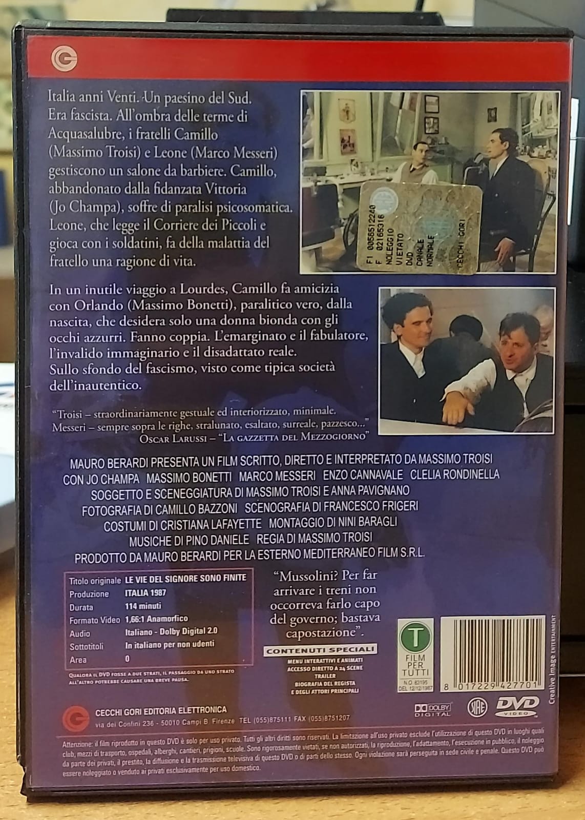 LE VIE DEL SIGNORE SONO FINITE