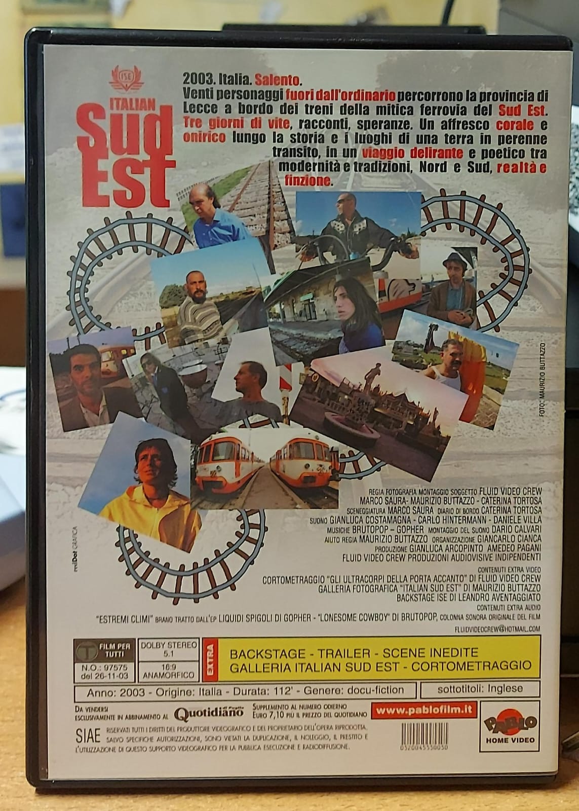 Italian Sud Est DVD