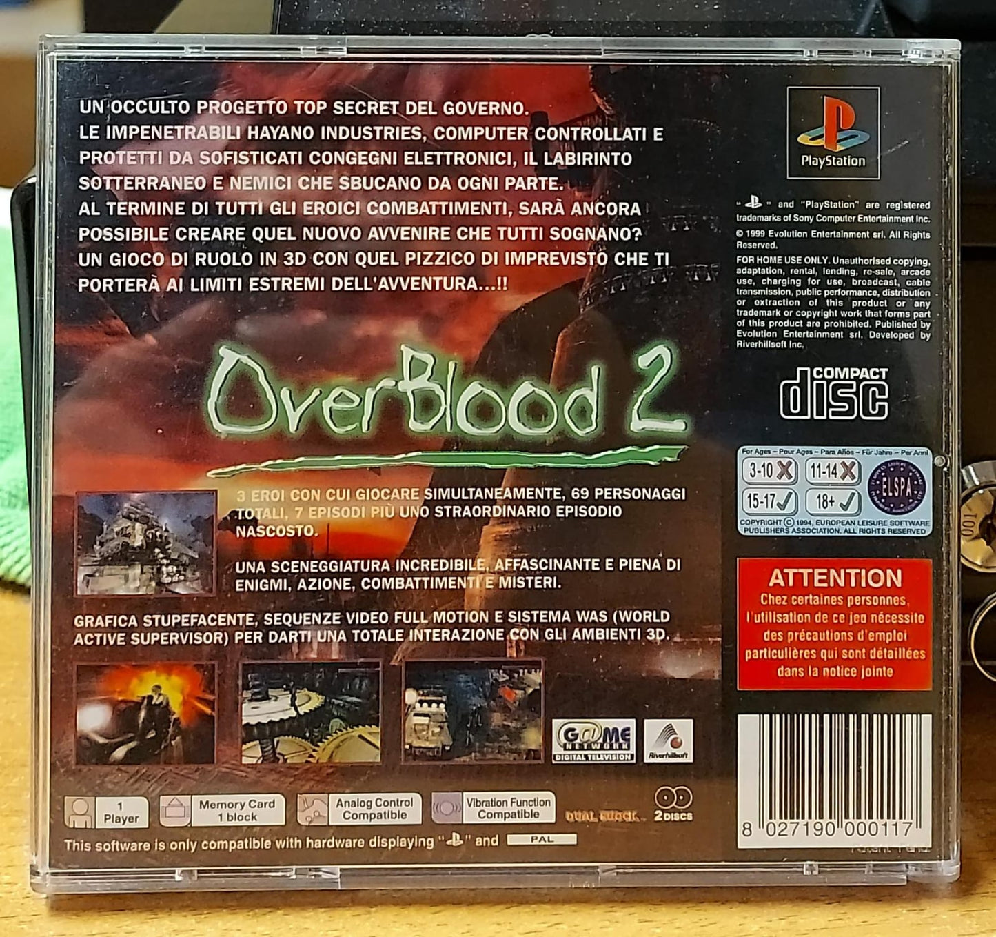 OVERBLOOD 2