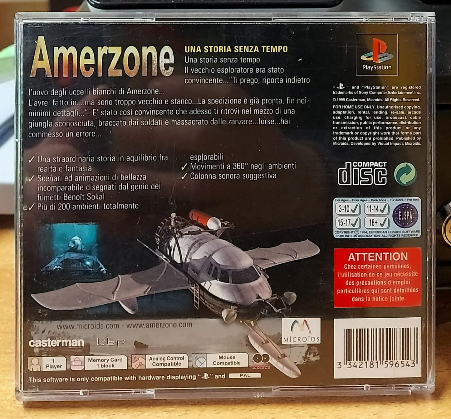 AMERZONE IL TESTAMENTO DELL'ESPLORATORE