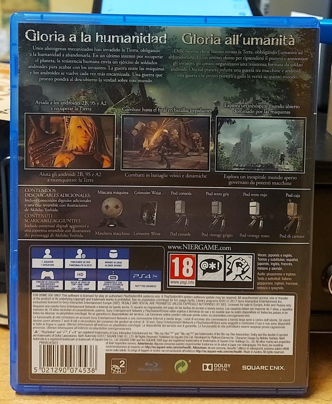 NIER AUTOMATA DAY ONE EDITION