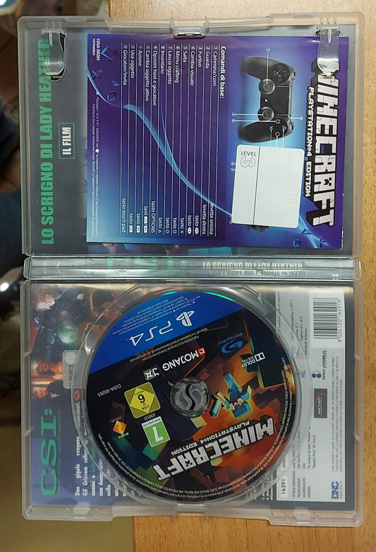 MINECRAFT PLAYSTATION 4 EDITION - SOLO DISCO
