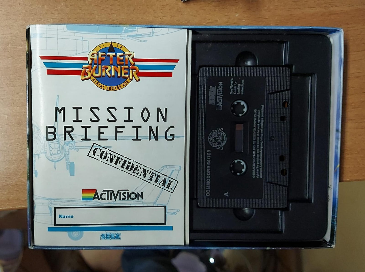 Afterburner C64 - Gioco Commodore 64 Originale Usato