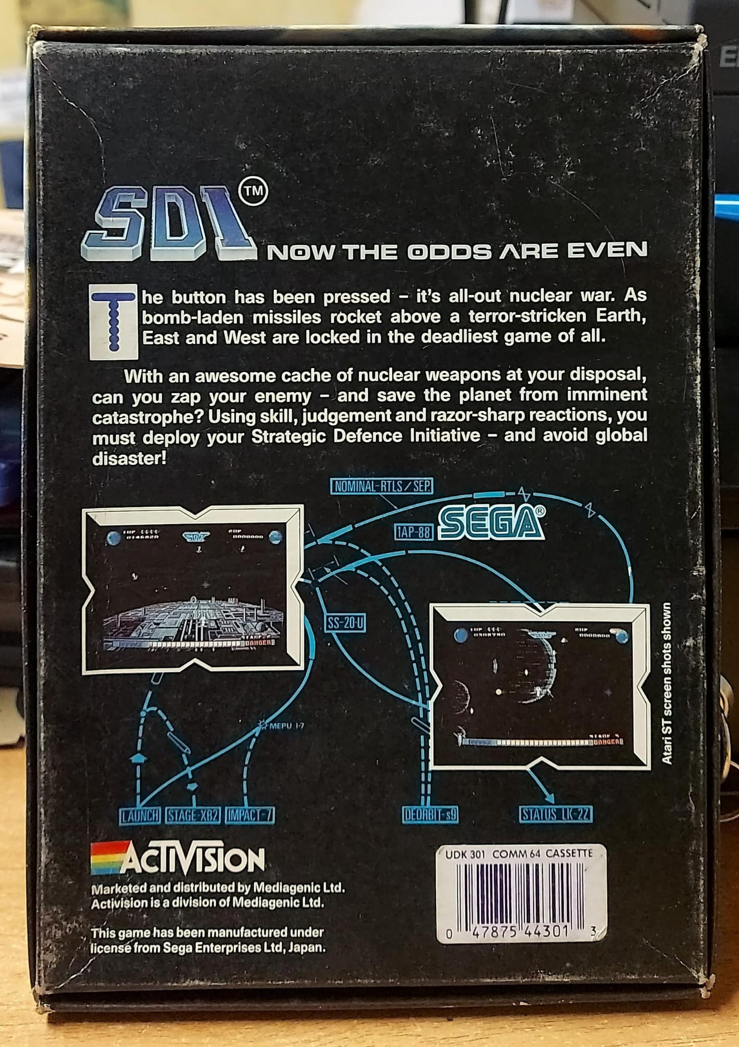 SDI NOW THE ODDS ARE EVEN
