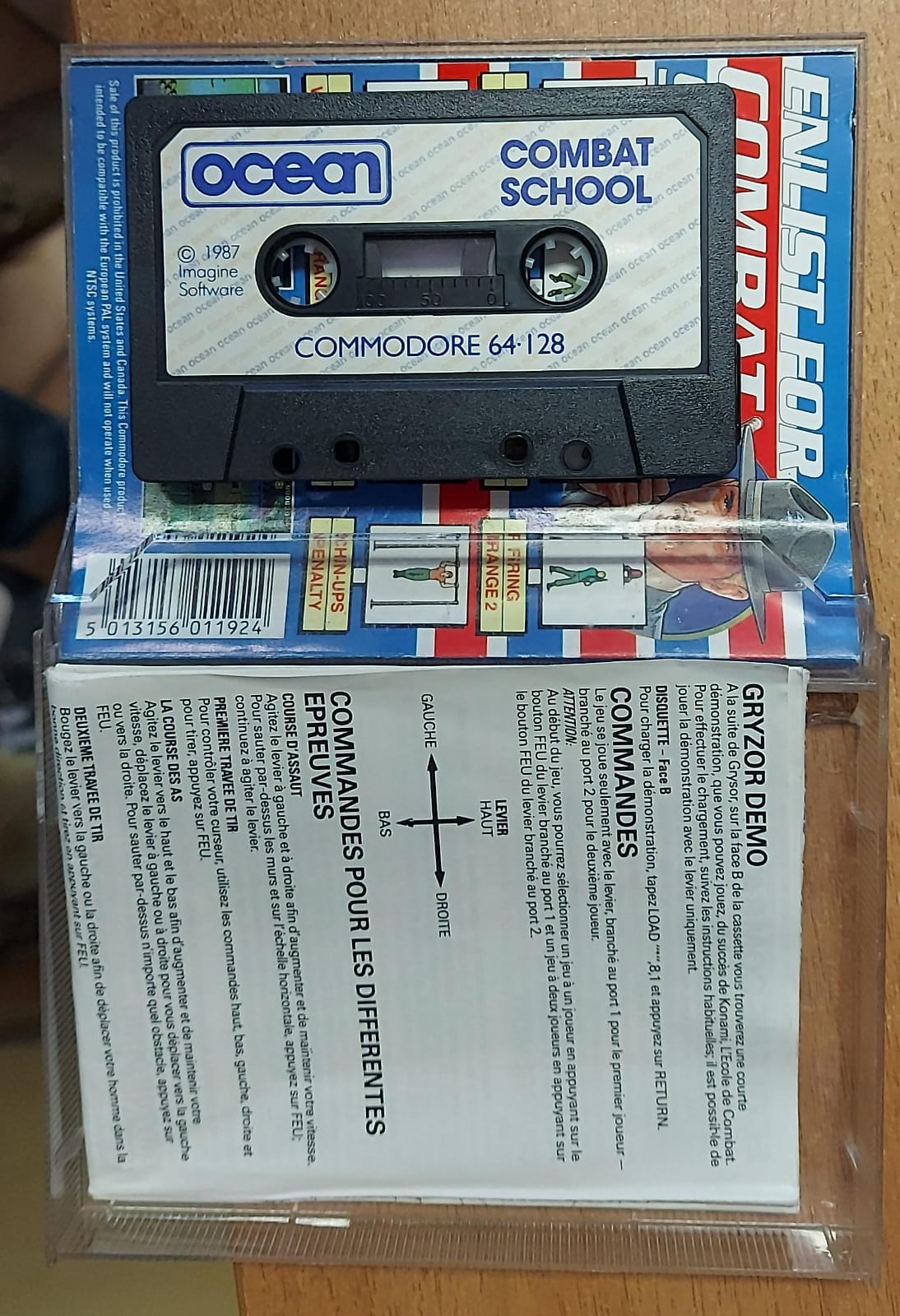 Combat School C64 - Gioco Commodore 64 Originale Usato