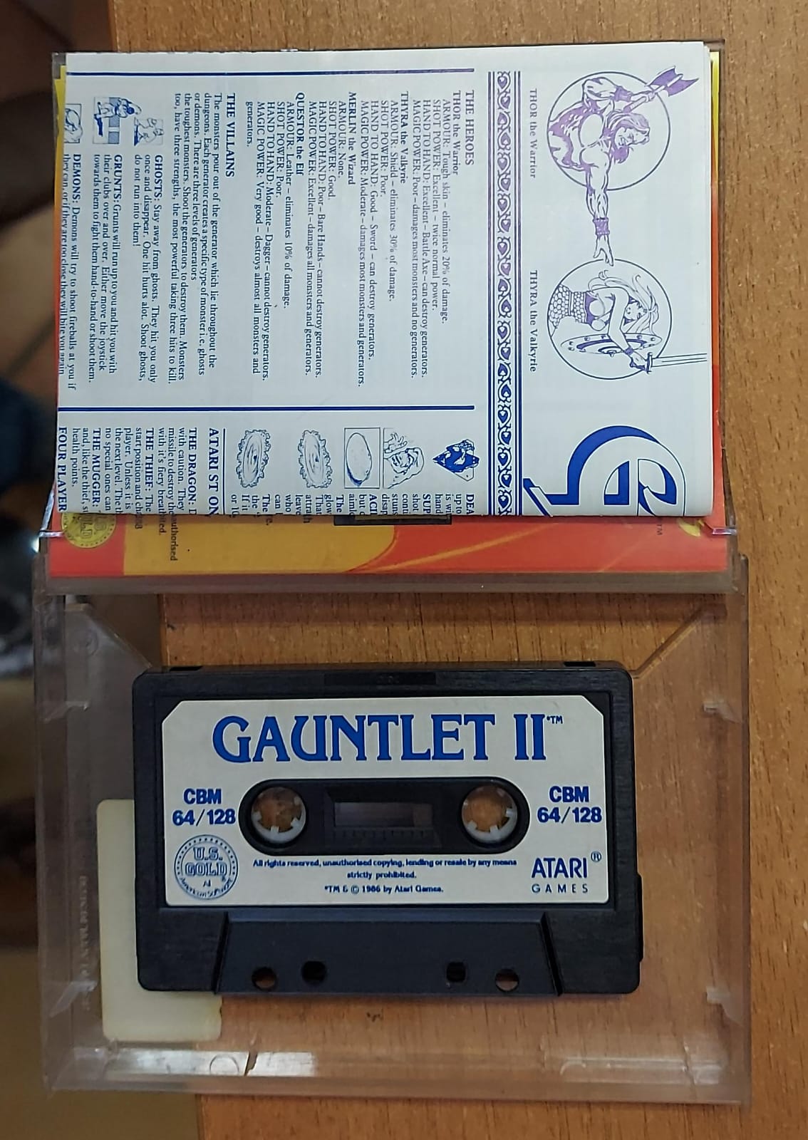 Gauntlet II C64 - Gioco Commodore 64 Originale Usato