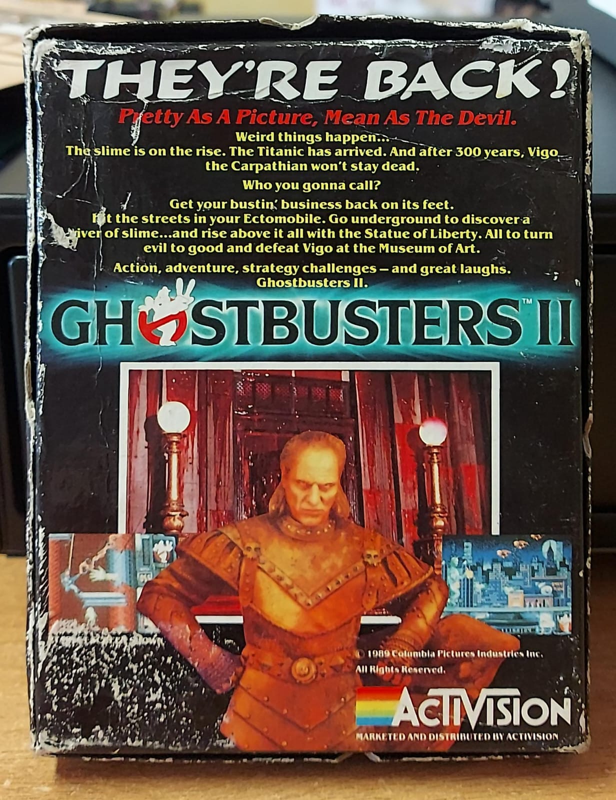 Ghostbusters II C64 - Gioco Commodore 64 Originale Usato