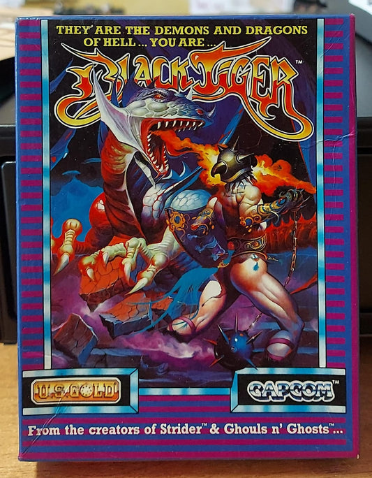 Black Tiger C64 - Gioco Commodore 64 Originale Usato