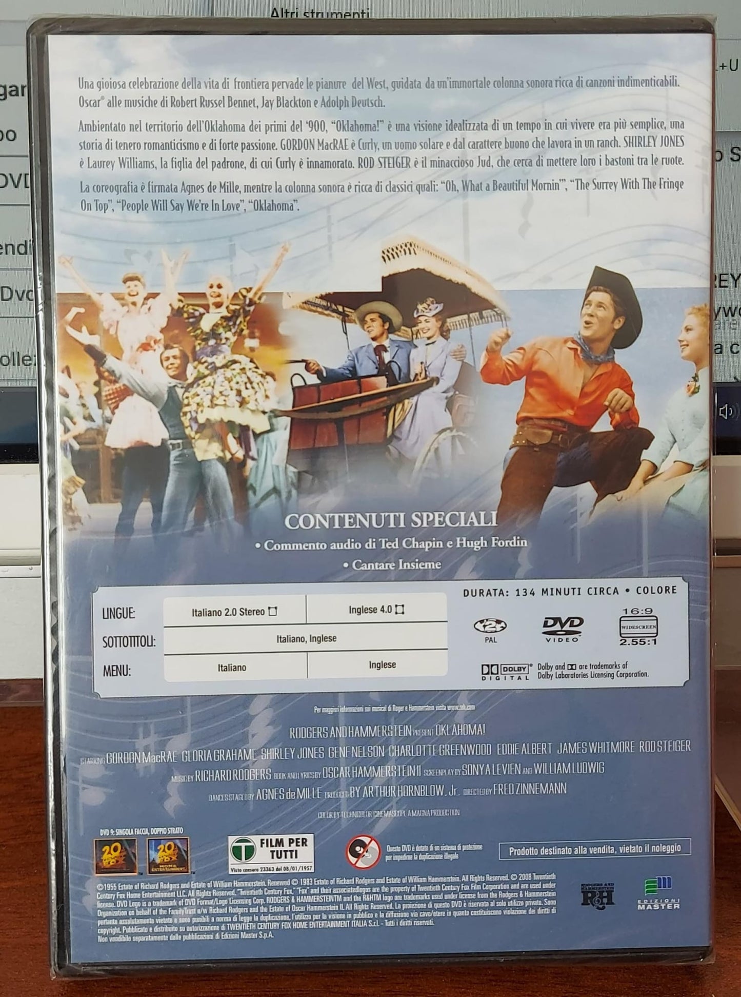 OKLAHOMA! DVD Musical - Nuovo Sigillato