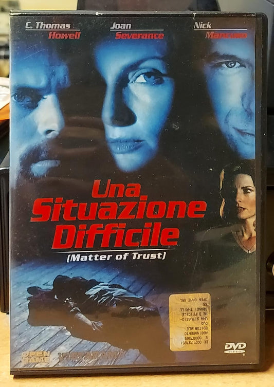 Una Situazione Difficile DVD - Film Thriller d'Azione