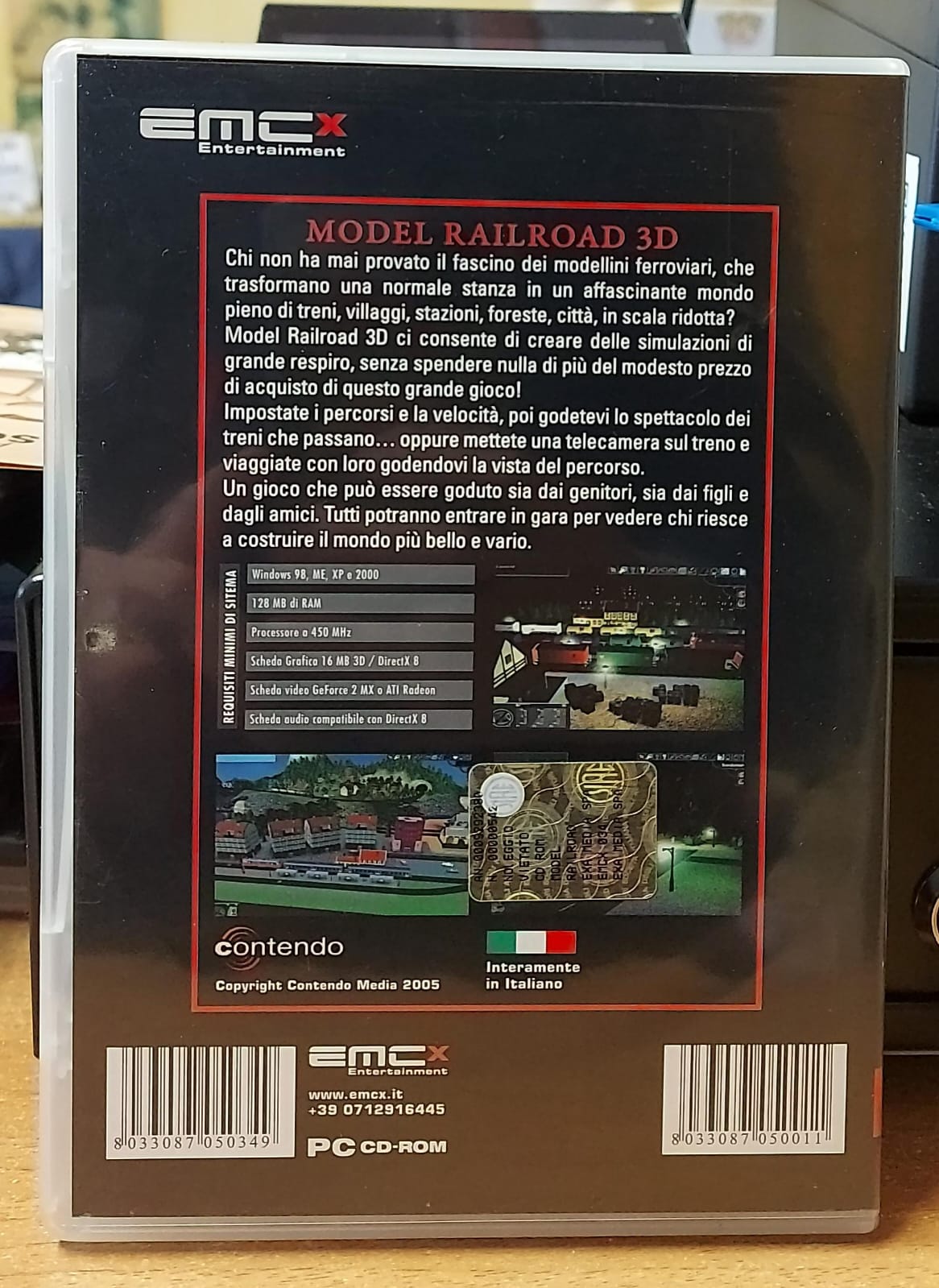 Model Railroad 3D PC - Gioco Simulazione Treni Usato Italiano