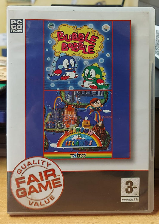 Bubble Bobble & Rainbow Islands PC - Giochi Arcade Classici Usato