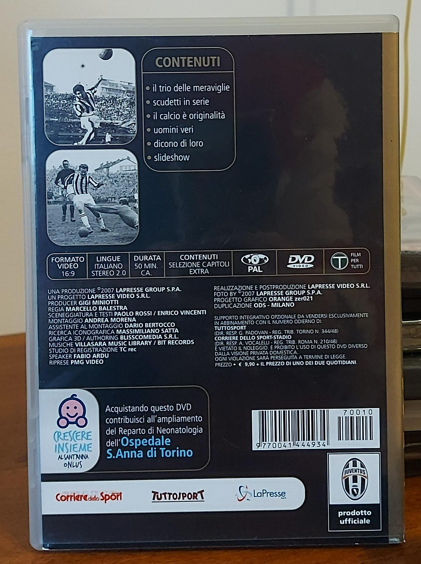Amore Bianconero - Charles, Sivori e Boniperti DVD