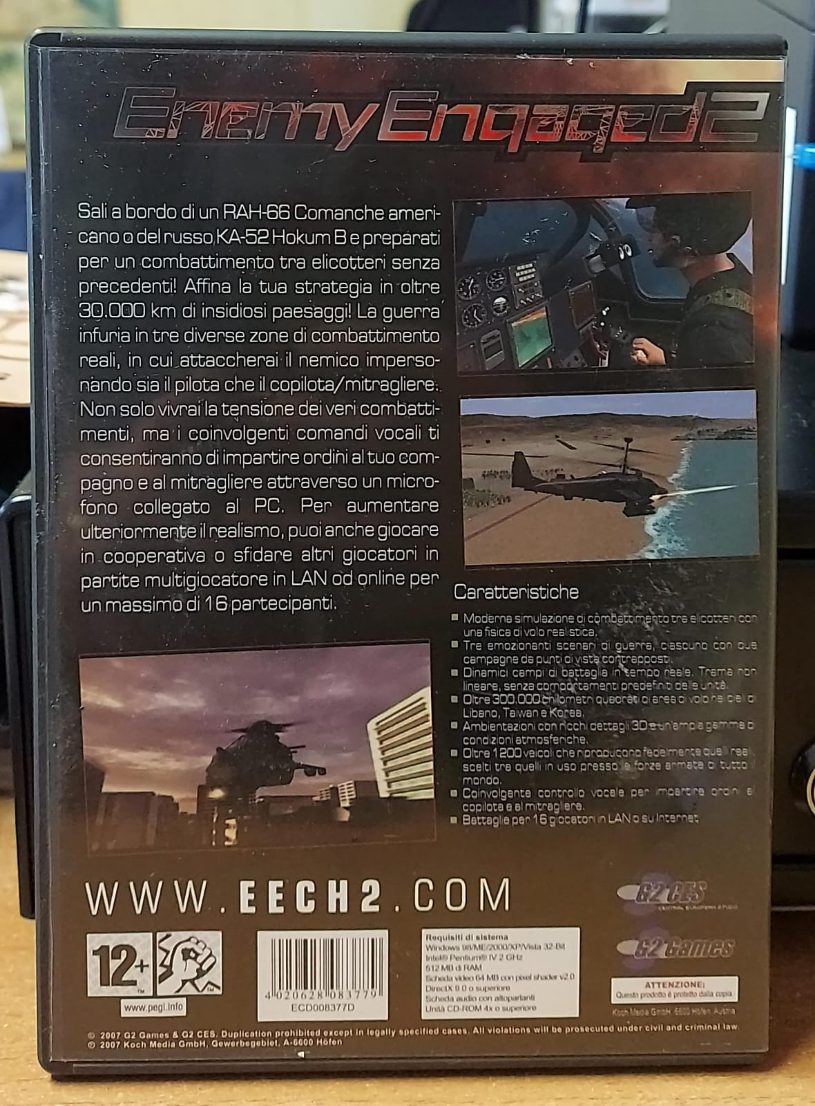 Enemy Engaged 2 - PC Simulatore Elicotteri da Combattimento
