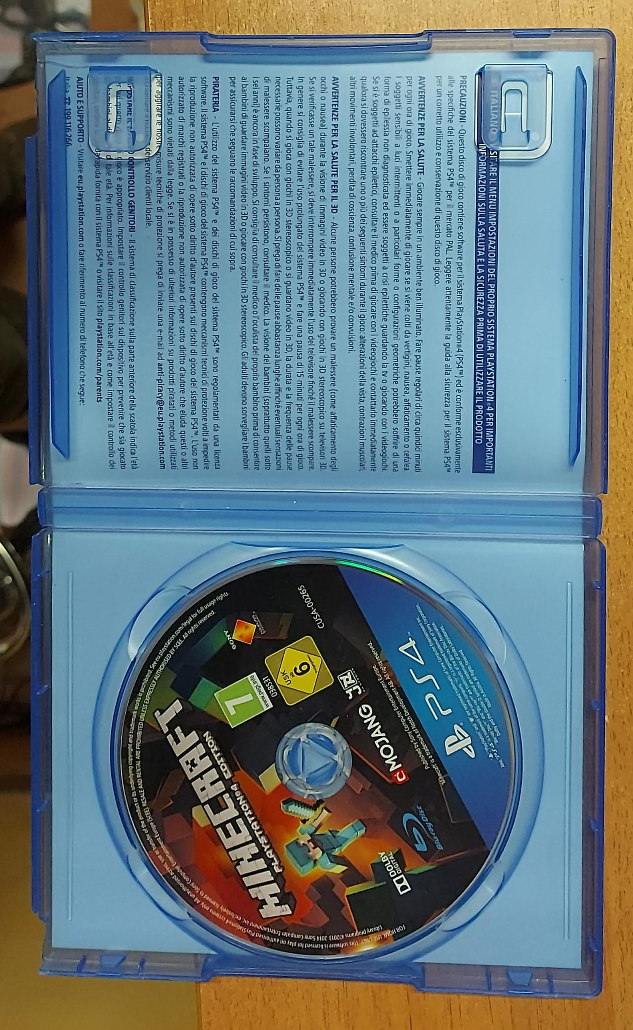 MINECRAFT PLAYSTATION 4 EDITION
