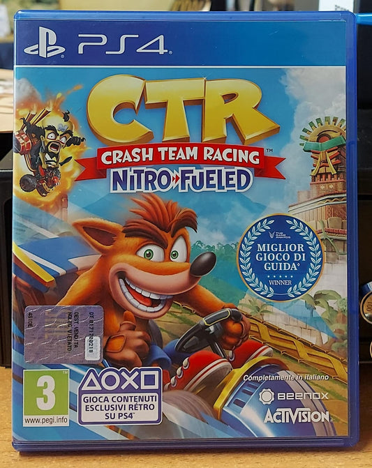 Crash Team Racing Nitro-Fueled - PS4 Gioco Corse Kart Arcade