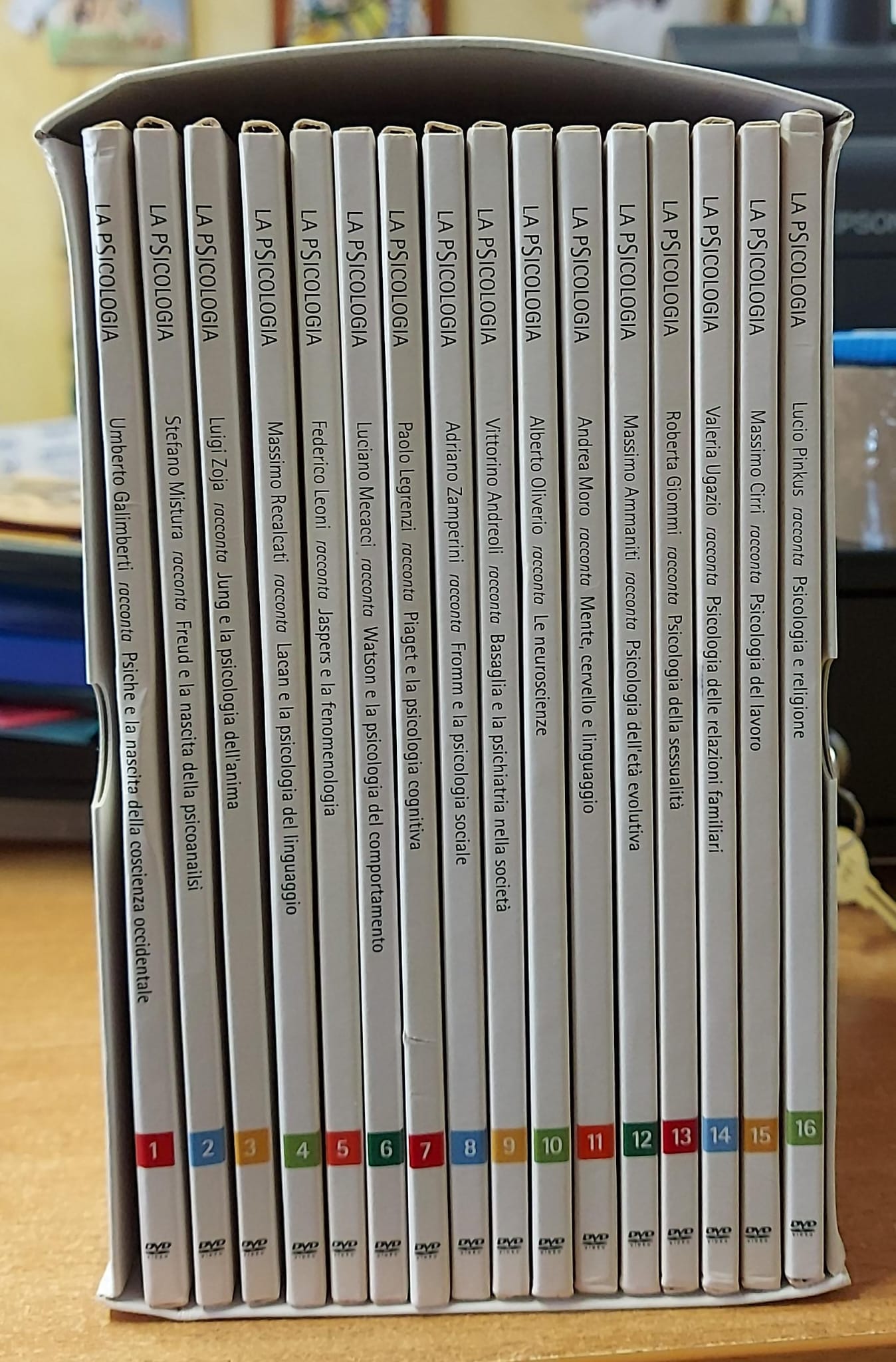 La Psicologia - Cofanetto Completo 16 DVD Documentario Educativo