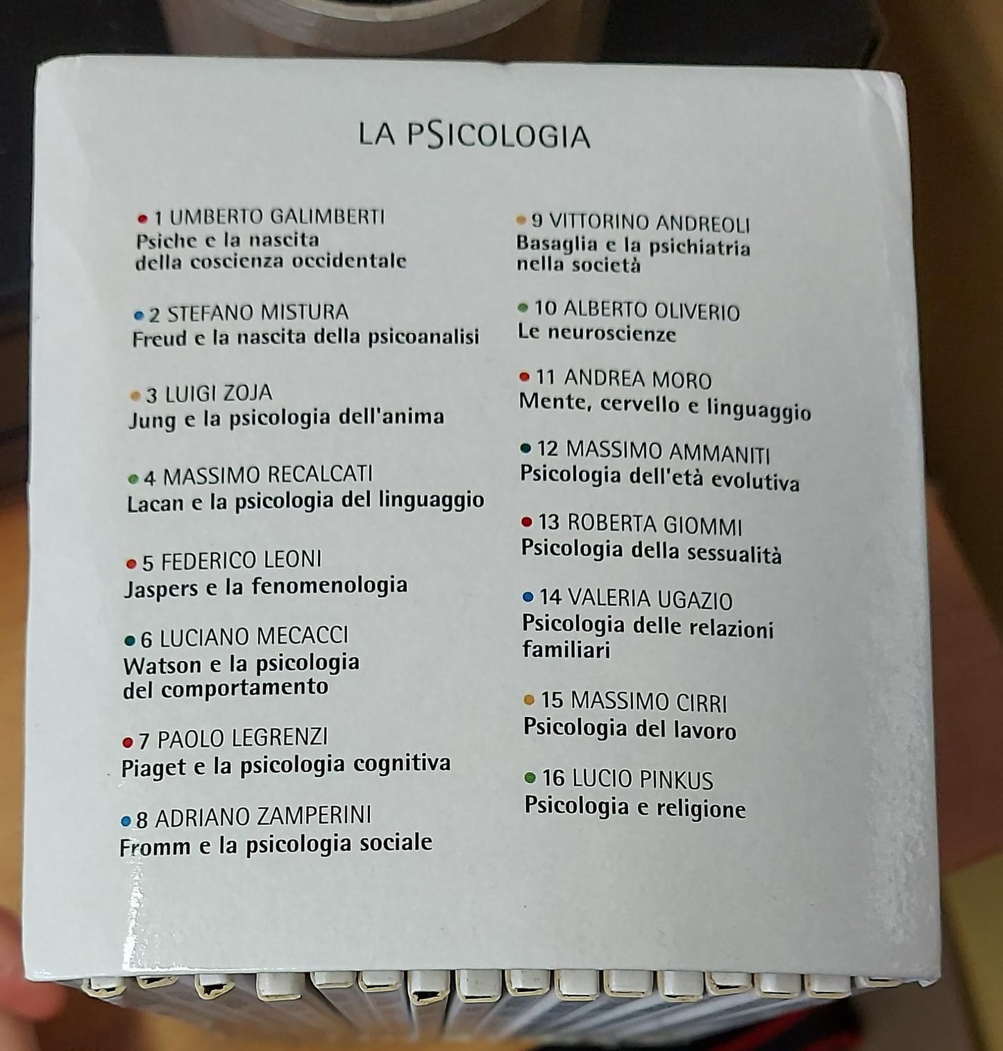 La Psicologia - Cofanetto Completo 16 DVD Documentario Educativo