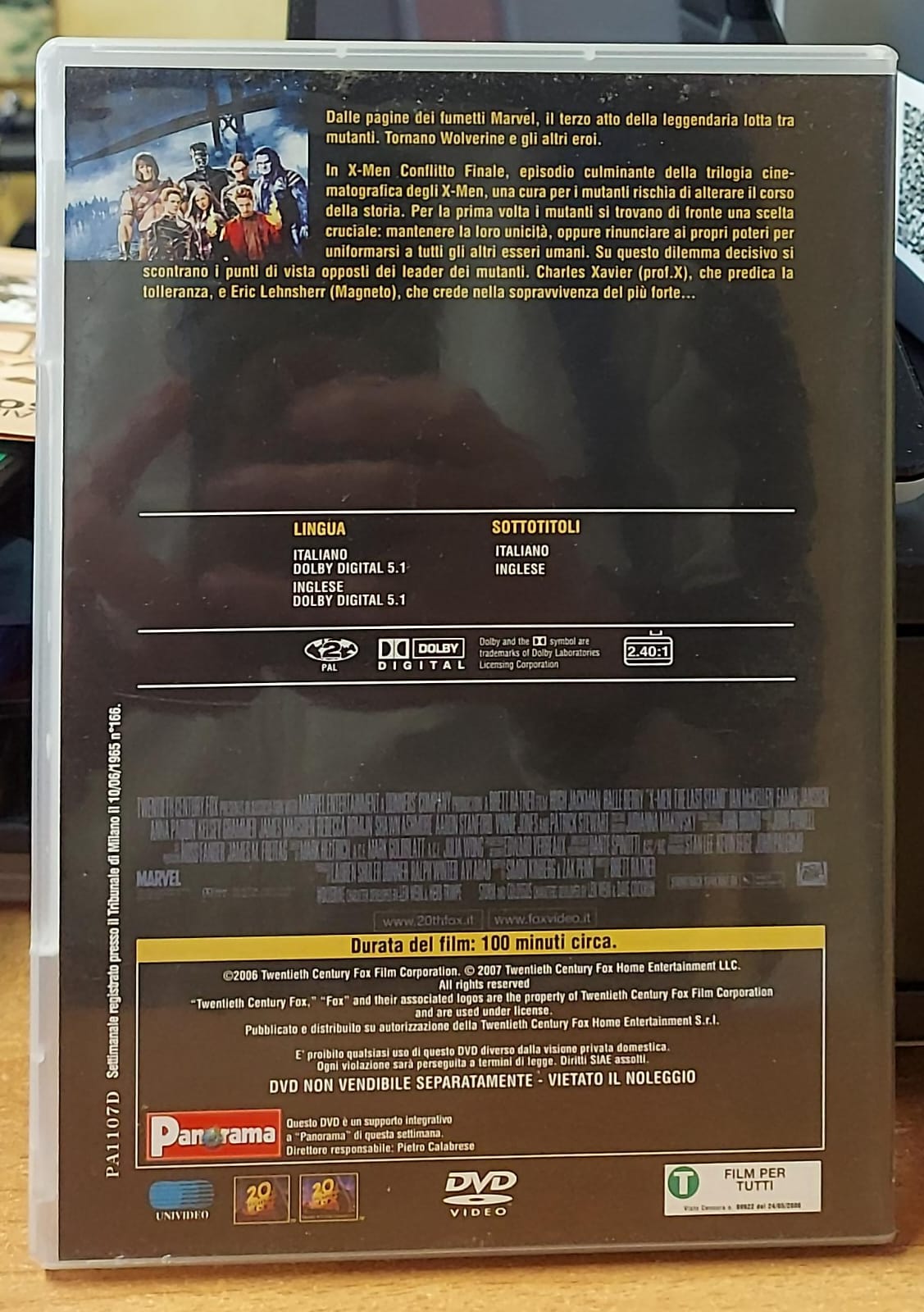 X-MEN CONFLITTO FINALE