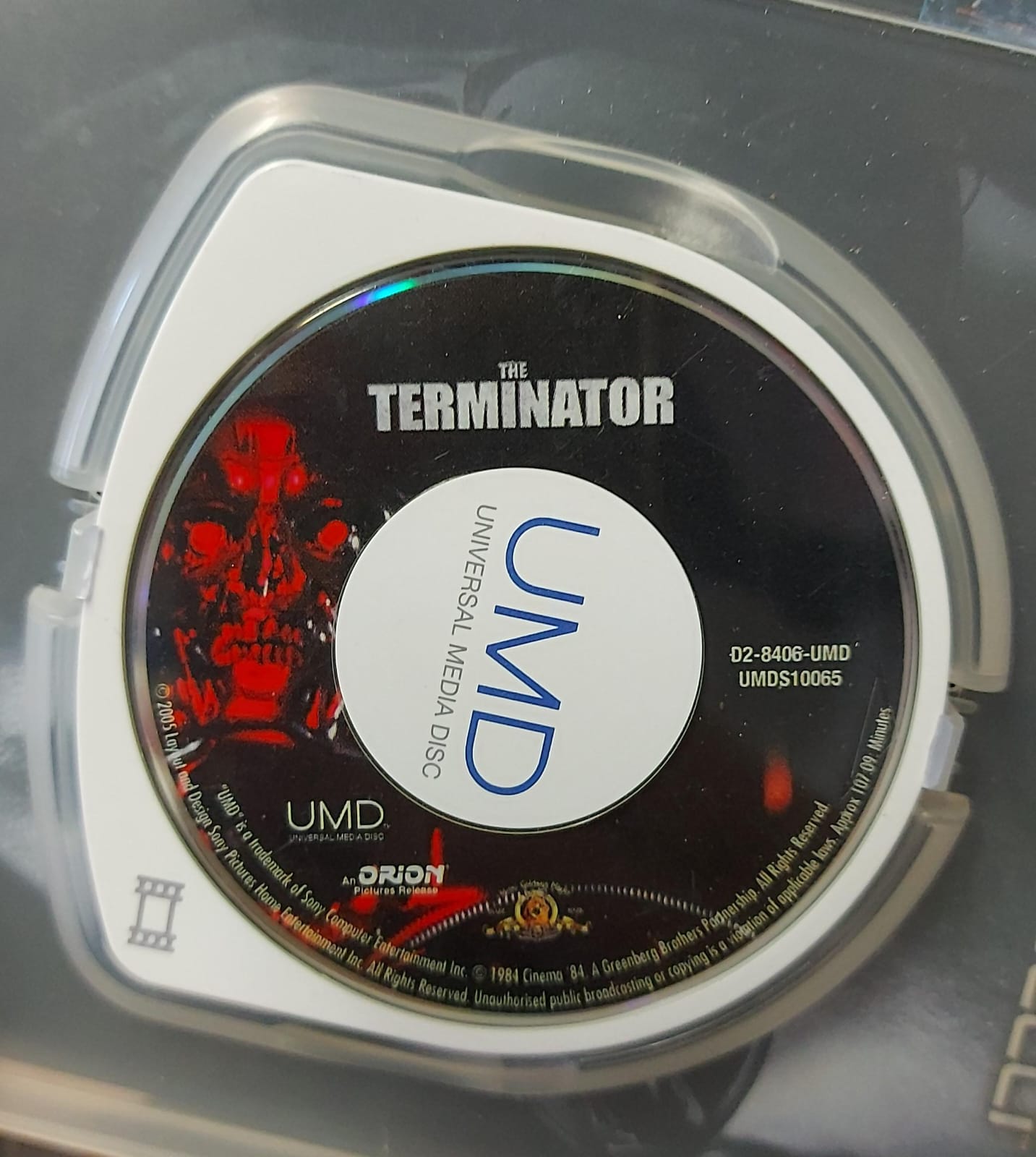 Terminator UMD Film PSP Usato - Senza Copertina