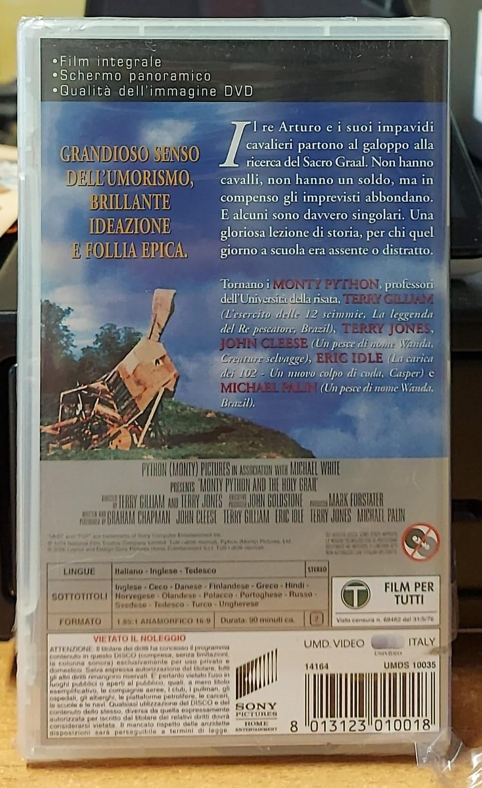 Monty Python e il Sacro Graal UMD Film PSP NUOVO Sigillato