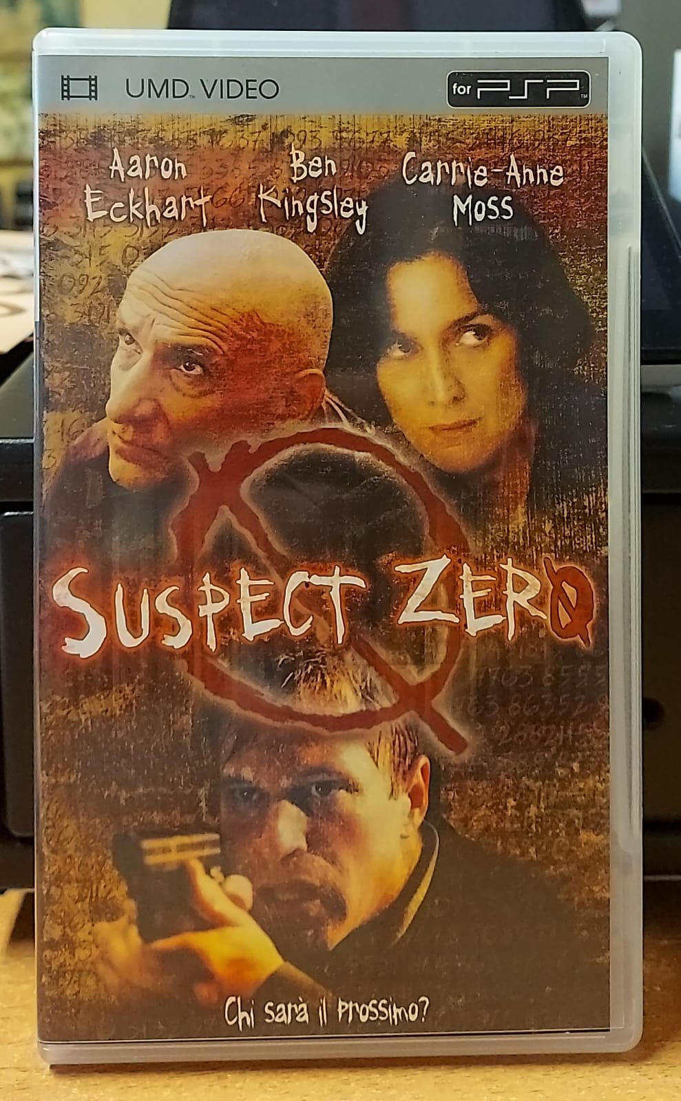 Suspect Zero UMD Film PSP Usato - Thriller Aaron Eckhart Ben Kingsley