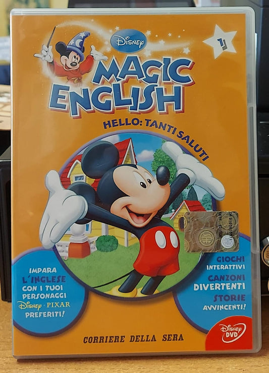 Disney Magic English Vol. 1 Hello Tanti Saluti DVD | Corso Inglese Bambini