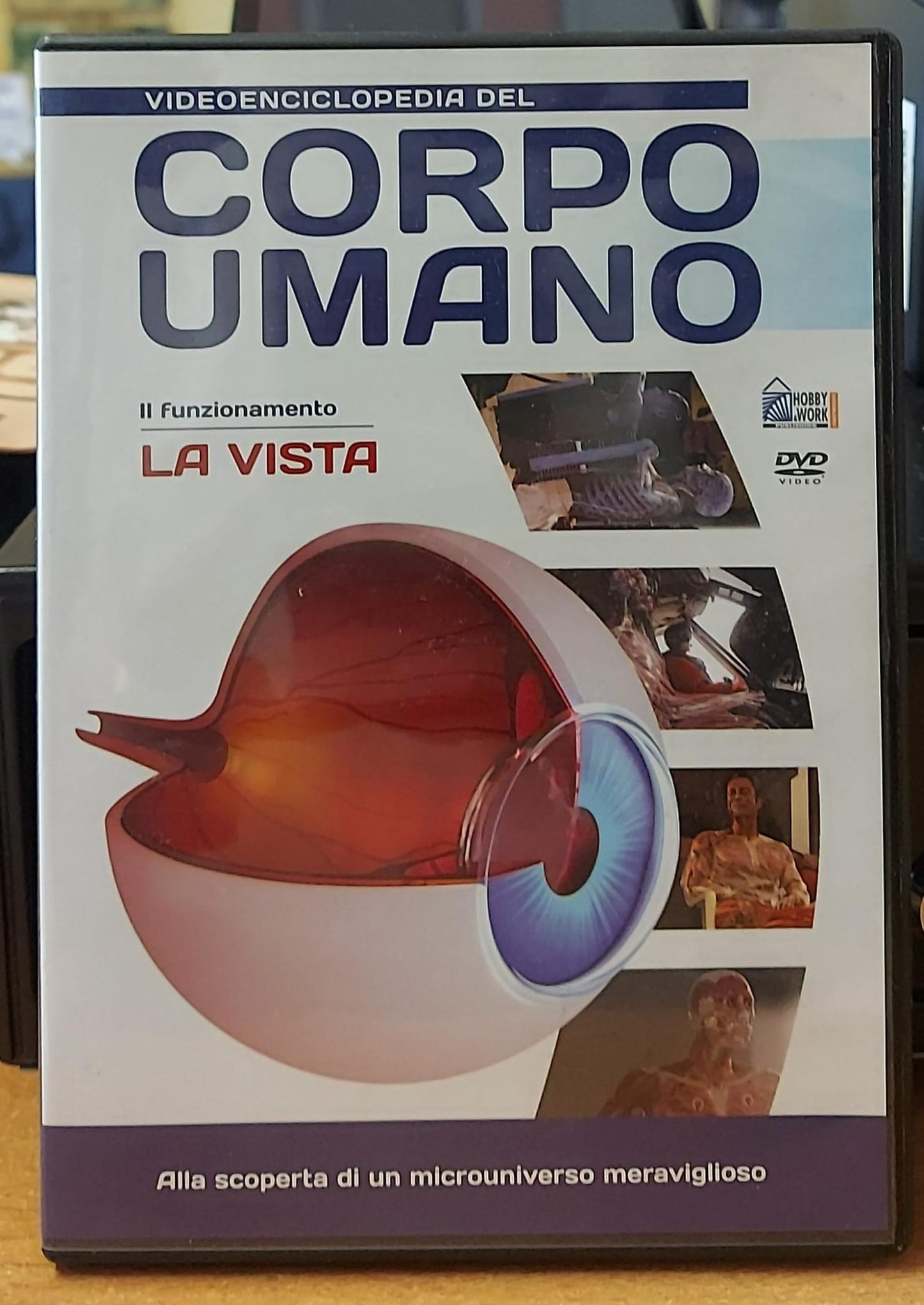 Videoenciclopedia del Corpo Umano - La Vista DVD | Documentario Educativo