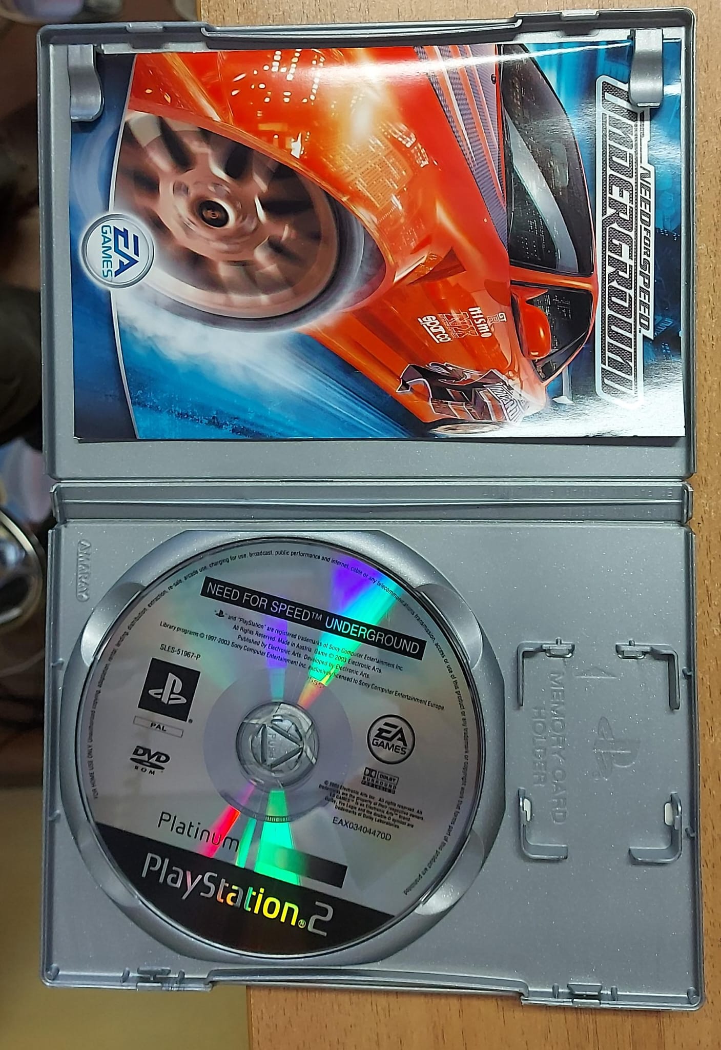 NEED FOR SPEED UNDERGROUND - PLATINUM