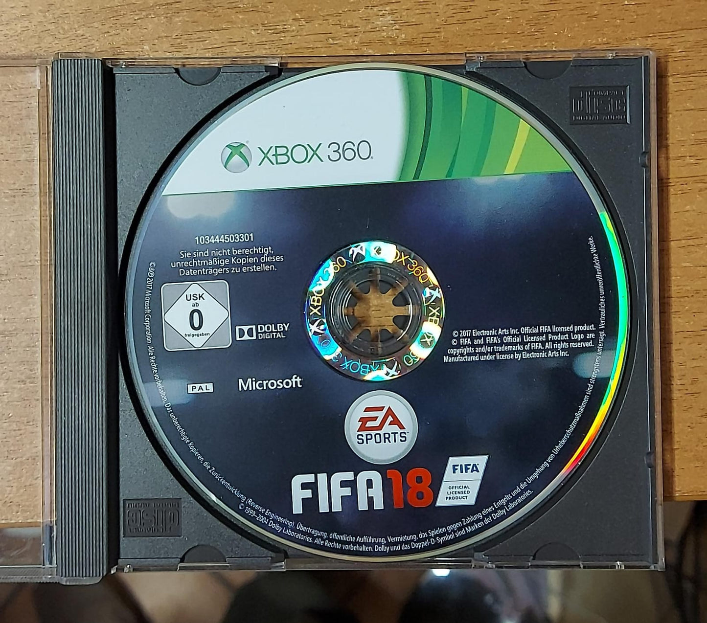 FIFA 18 - SOLO DISCO