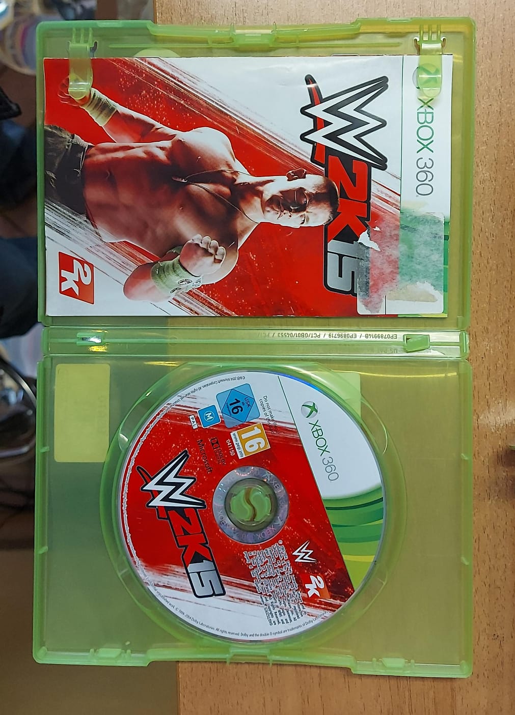 WWE 2K15 - SOLO DISCO E LIBRETTO