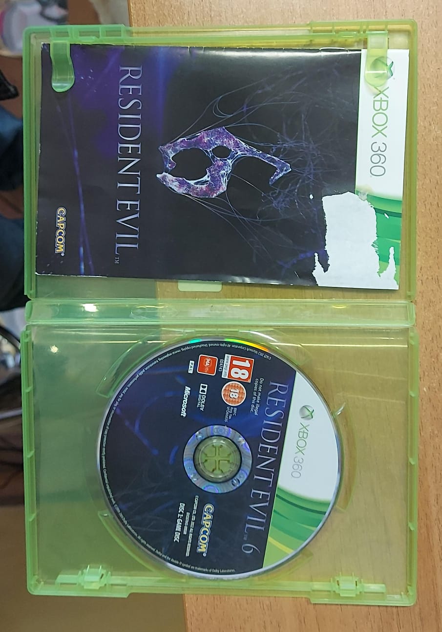 RESIDENT EVIL 6 - SOLO DISCO E LIBRETTO