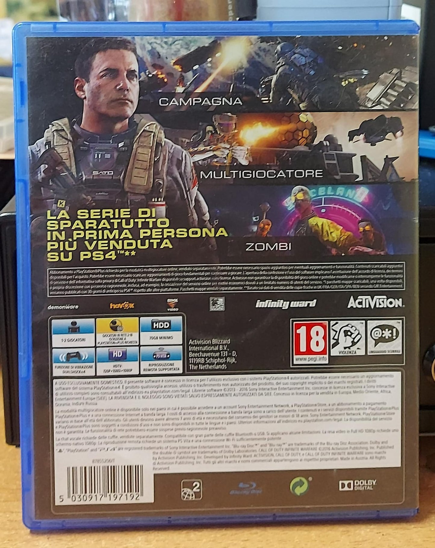 CALL OF DUTY INFINITE WARFARE