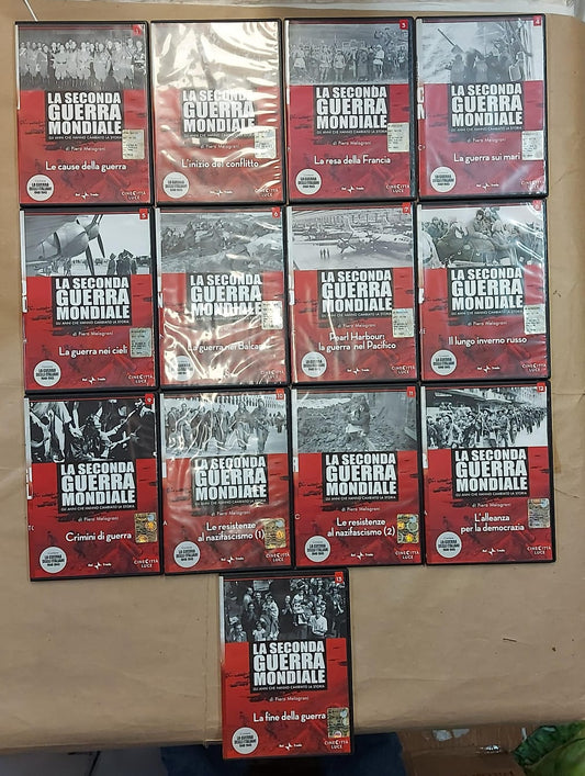 LA SECONDA GUERRA MONDIALE 13 DVD OPERA COMPLETA
