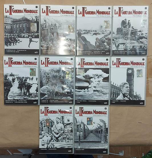LA IIa GUERRA MONDIALE THE WORLD AT WAR 10 DVD OPERA COMPLETA