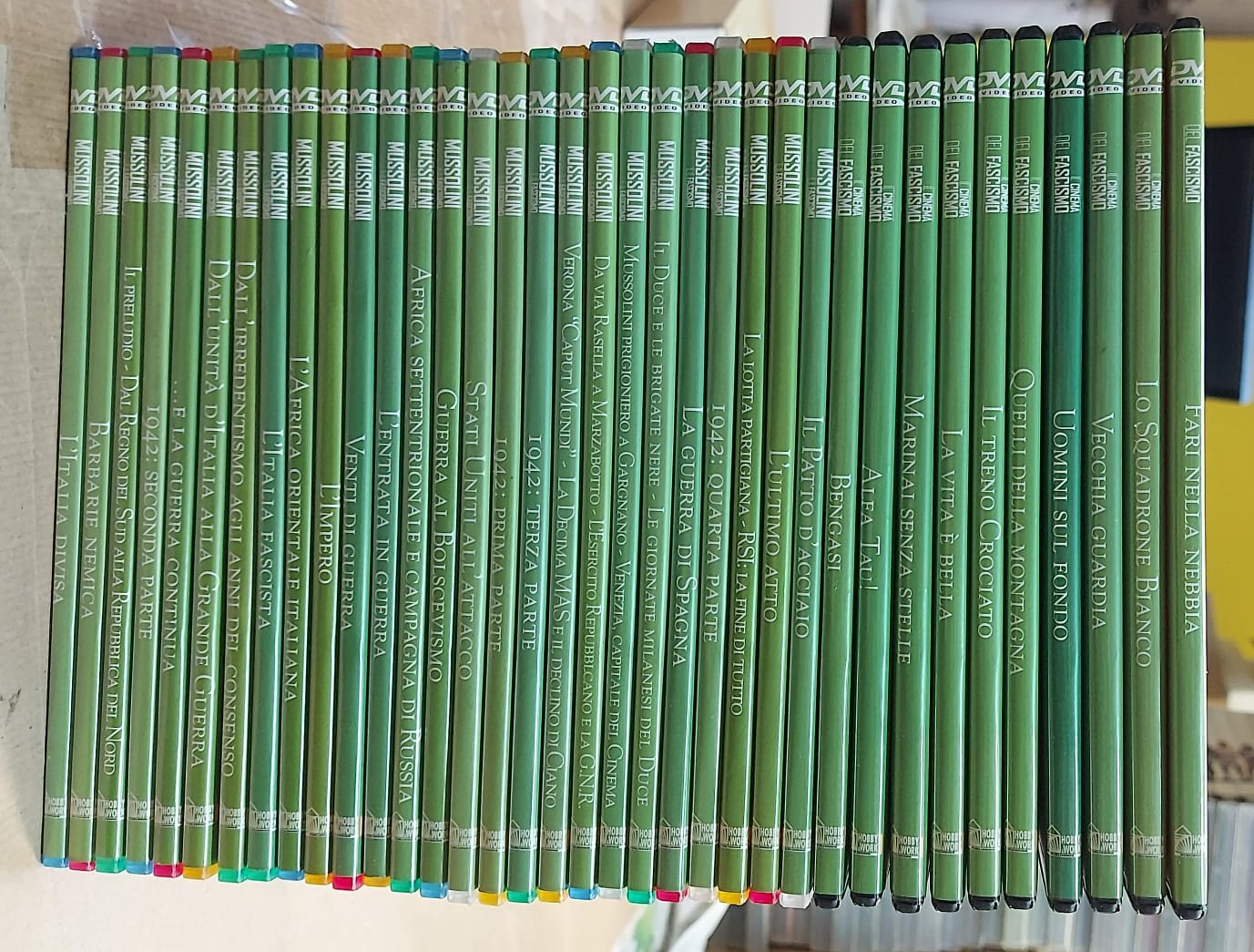 MUSSOLINI E IL FASCISMO (26 DVD) + IL CINEMA DEL FASCISMO (10 DVD)