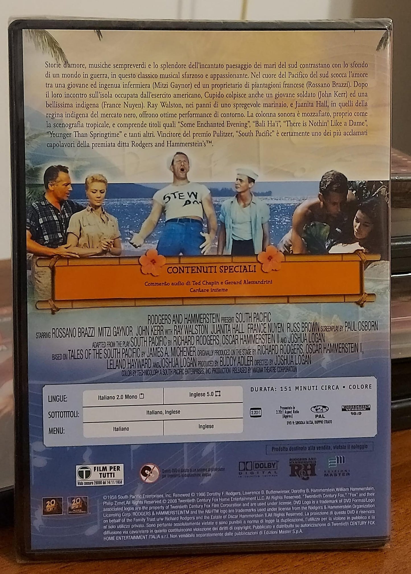 SOUTH PACIFIC - NUOVO MAI APERTO