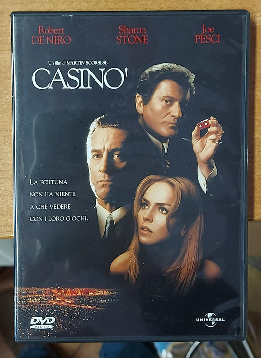 Casino DVD - Film Scorsese De Niro Pesci Sharon Stone