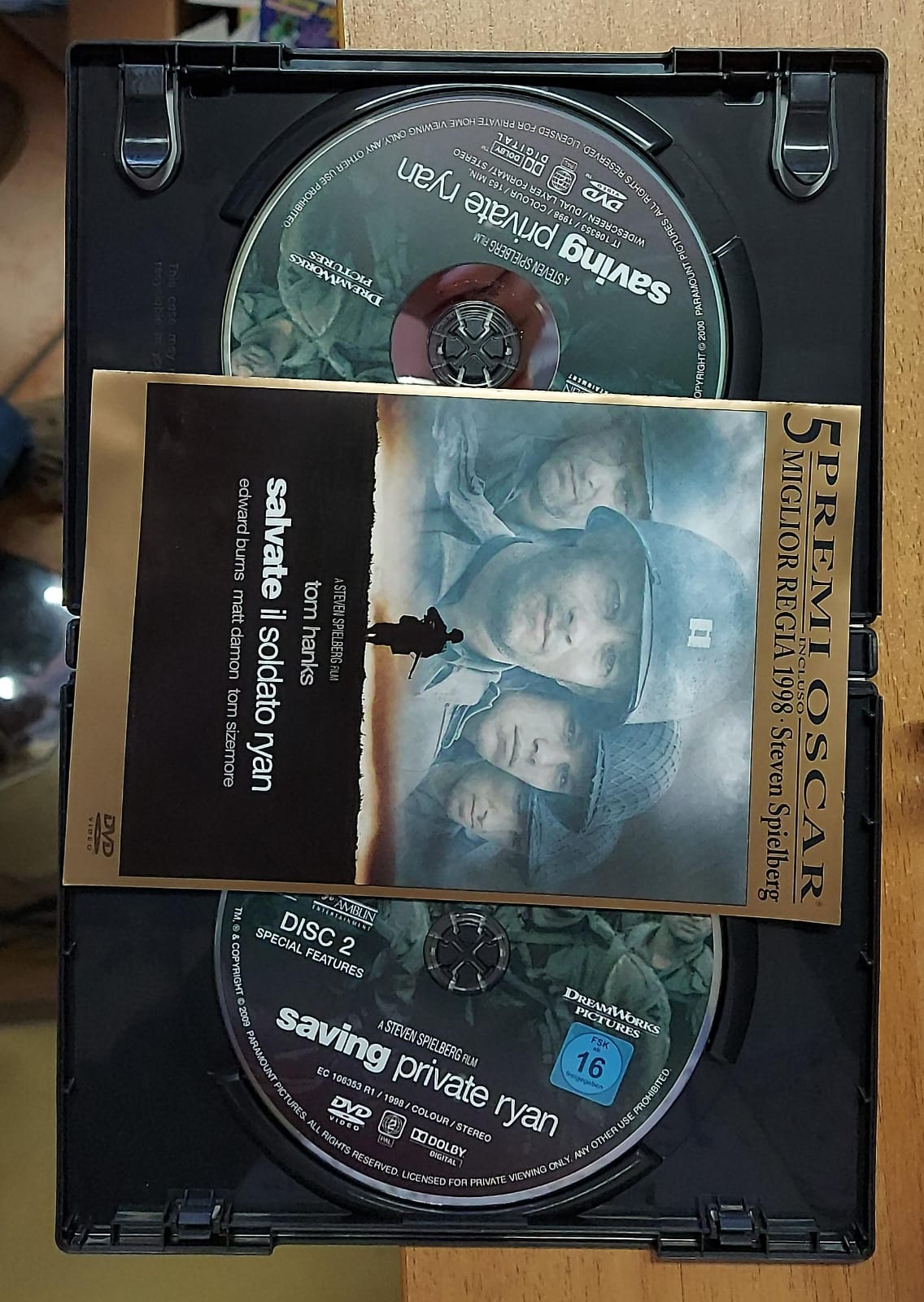Salvate il Soldato Ryan DVD 2 Dischi Spielberg Tom Hanks