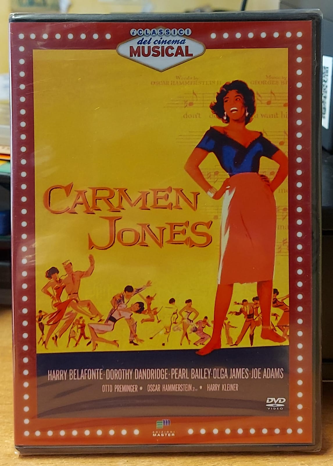 Carmen Jones DVD - Musical Classico Otto Preminger Nuovo Sigillato