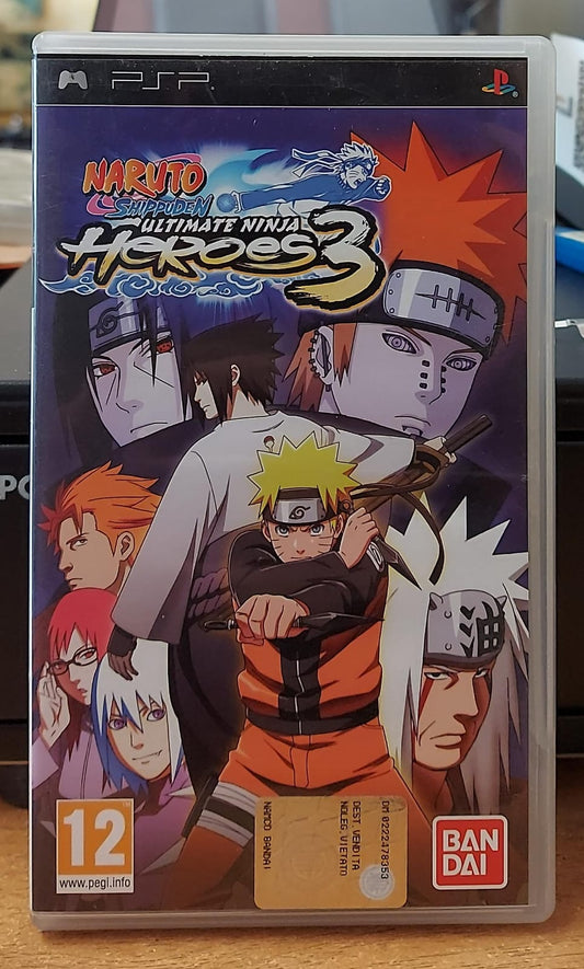 Naruto Shippuden: Ultimate Ninja Heroes 3 PSP