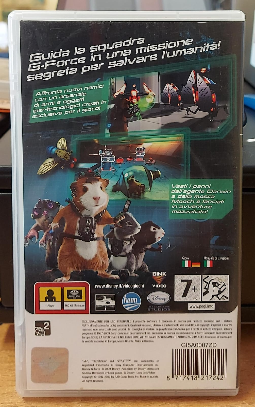 G-Force: Superspie in Missione PSP
