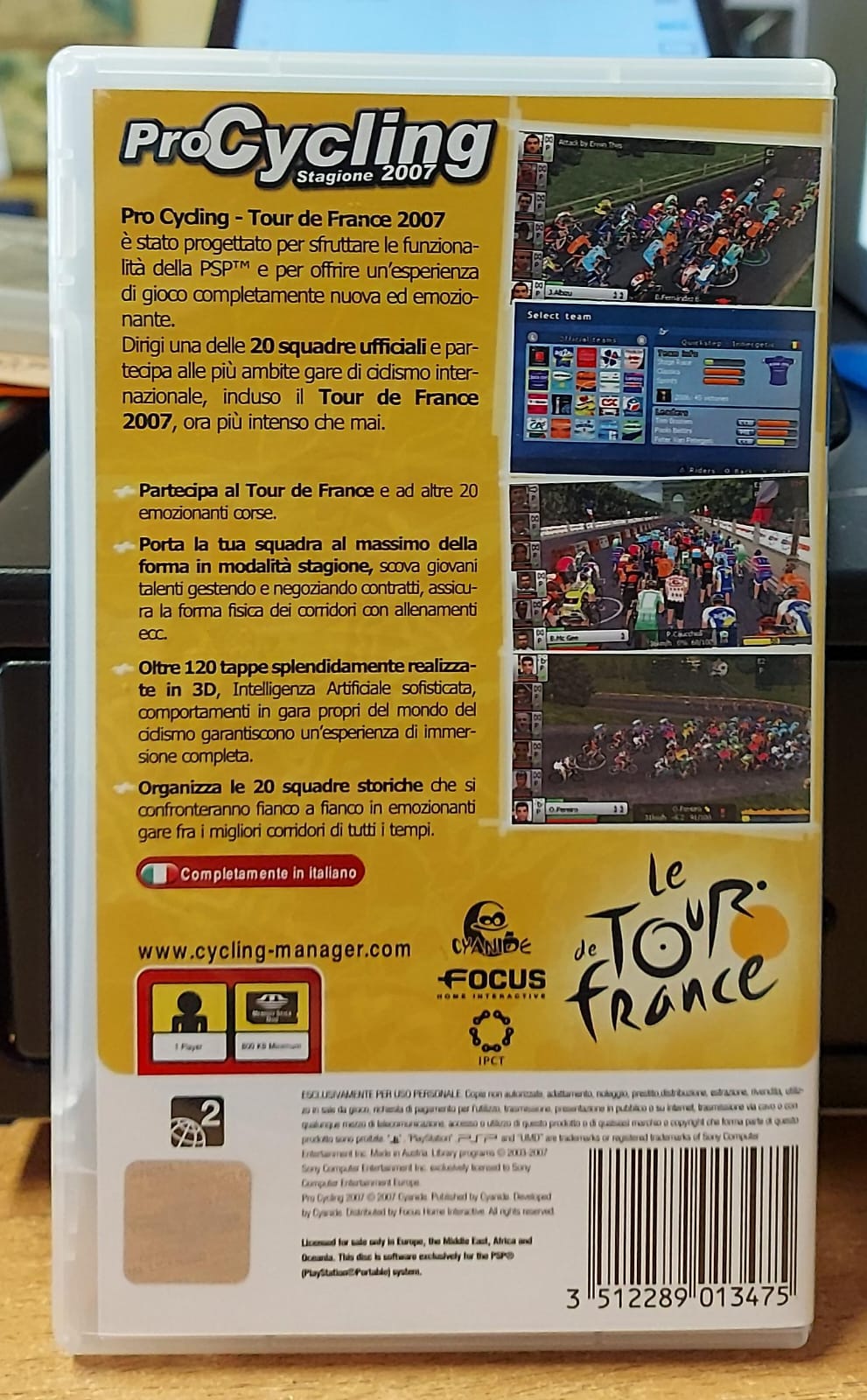 Pro Cycling Manager: Stagione 2007 PSP