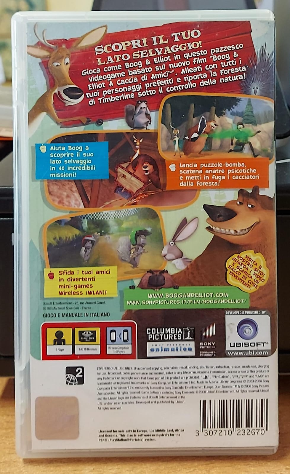 Boog & Elliot: A Caccia di Amici PSP
