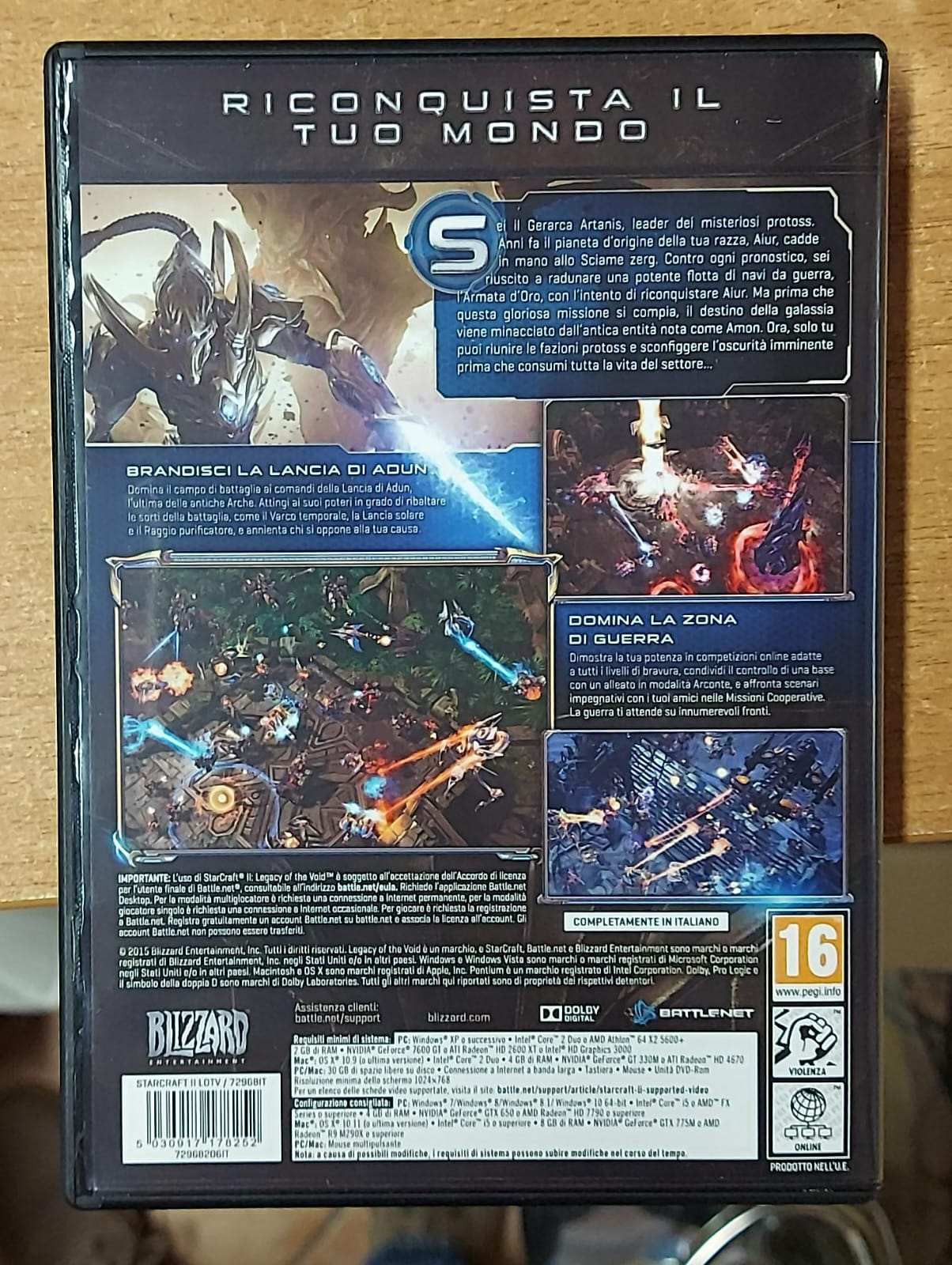 StarCraft 2: Legacy of the Void PC - Espansione Standalone