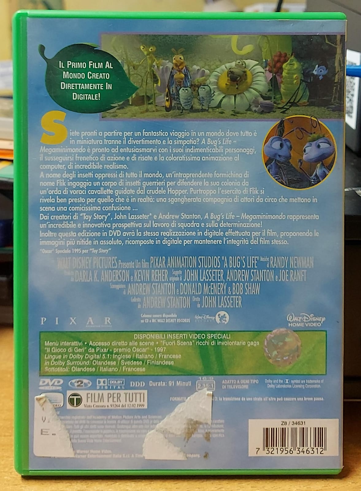 A Bug's Life - Megaminimondo DVD Usato - Pixar Disney