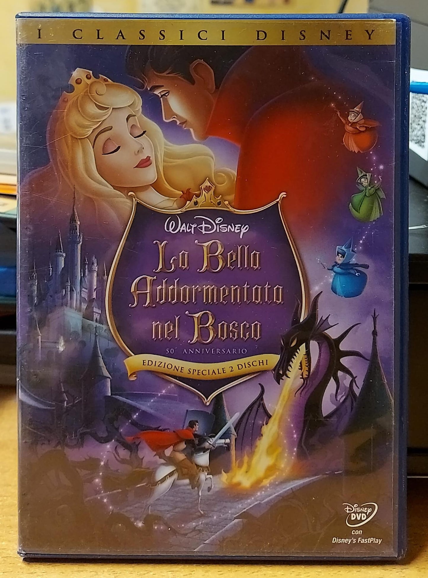 La Bella Addormentata nel Bosco DVD - Edizione Speciale 2 Dischi Disney Usata