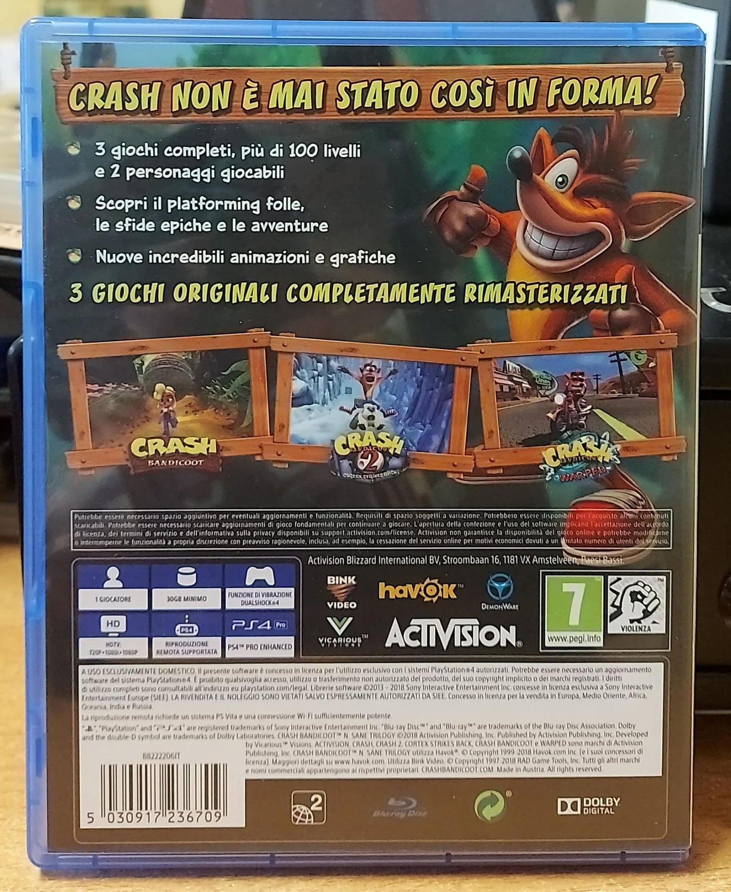 CRASH BANDICOOT N SANE TRILOGY